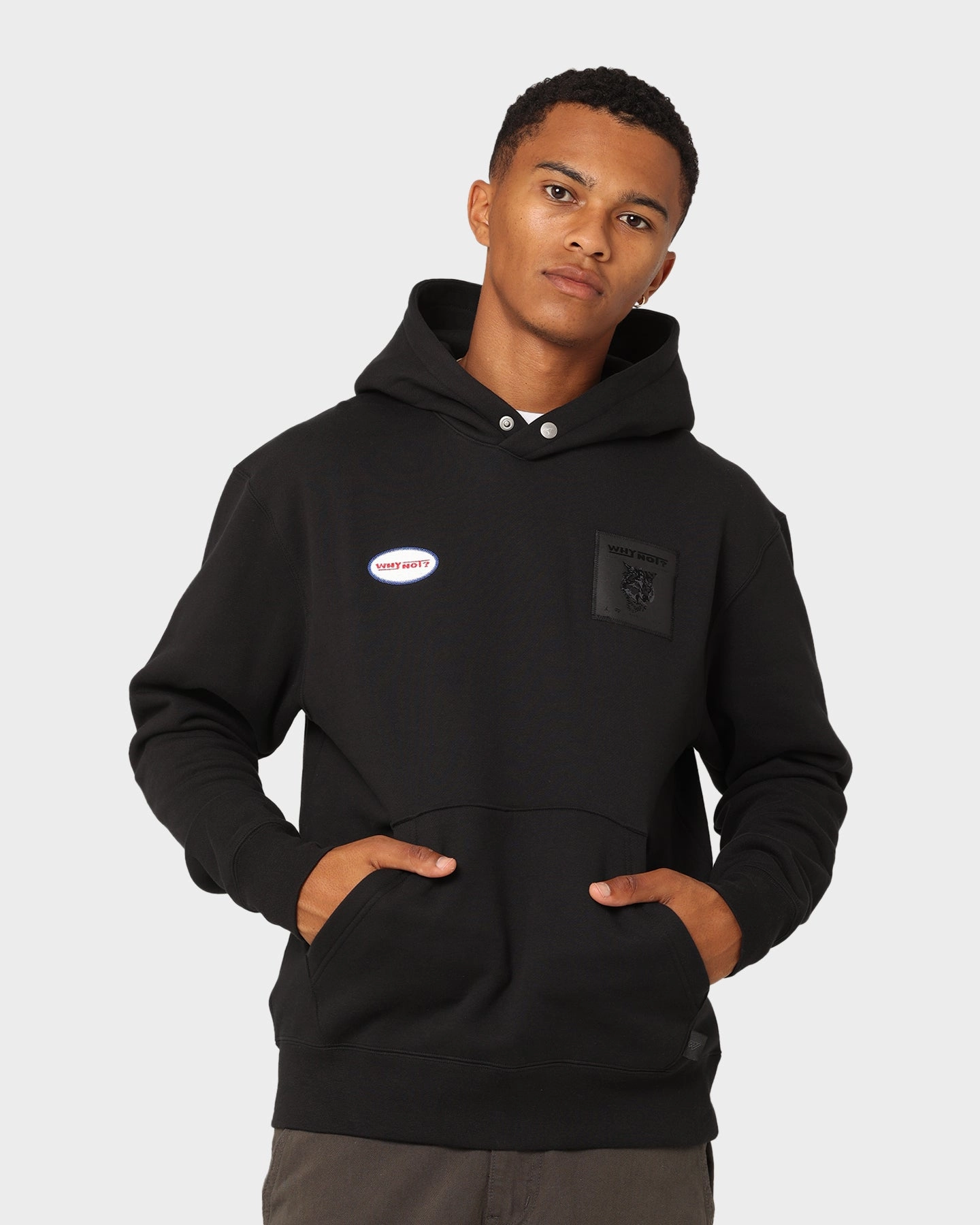 Jordan Westbrook Hoodie Black Athletic Fit Wind Resistant