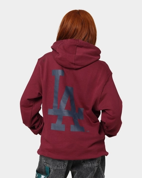 Condition Majestic Athletic Los Angeles Dodgers The Duke Hoodie Windsor Wine