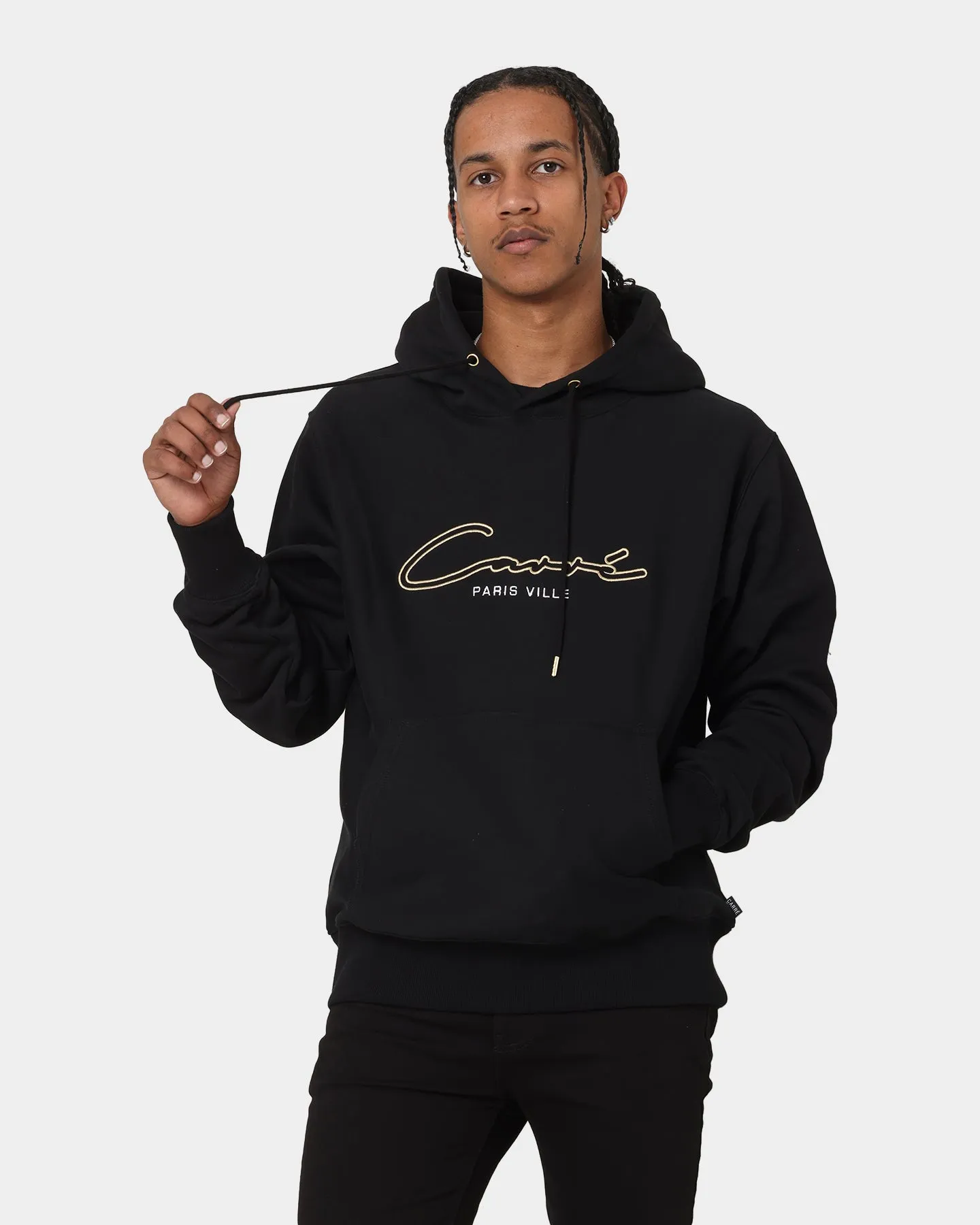 Carr?? Men's Paris City Classique Hoodie Black/Gold Forget Dance