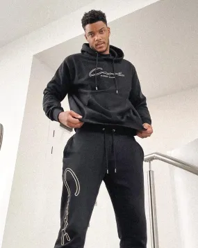 Carr?? Men's Paris City Classique Hoodie Black/Gold Easy Care