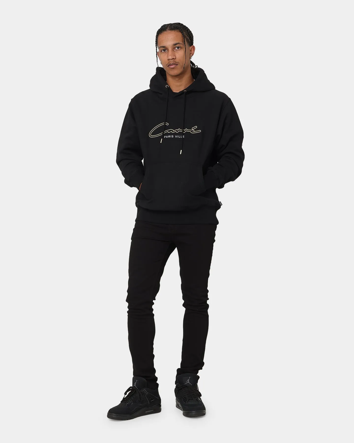 Carr?? Men's Paris City Classique Hoodie Black/Gold Sombrero