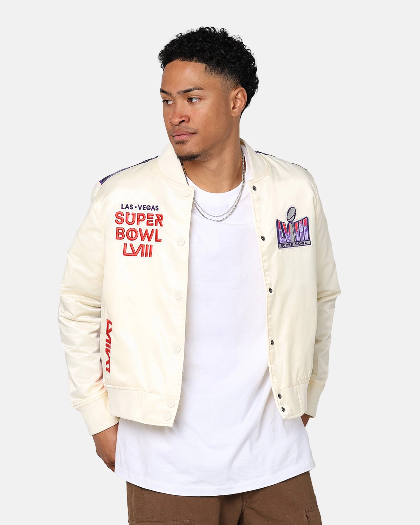 Guard Dive Pro Standard NFL Super Bowl LVIII Sublimated Jacket Eggshell