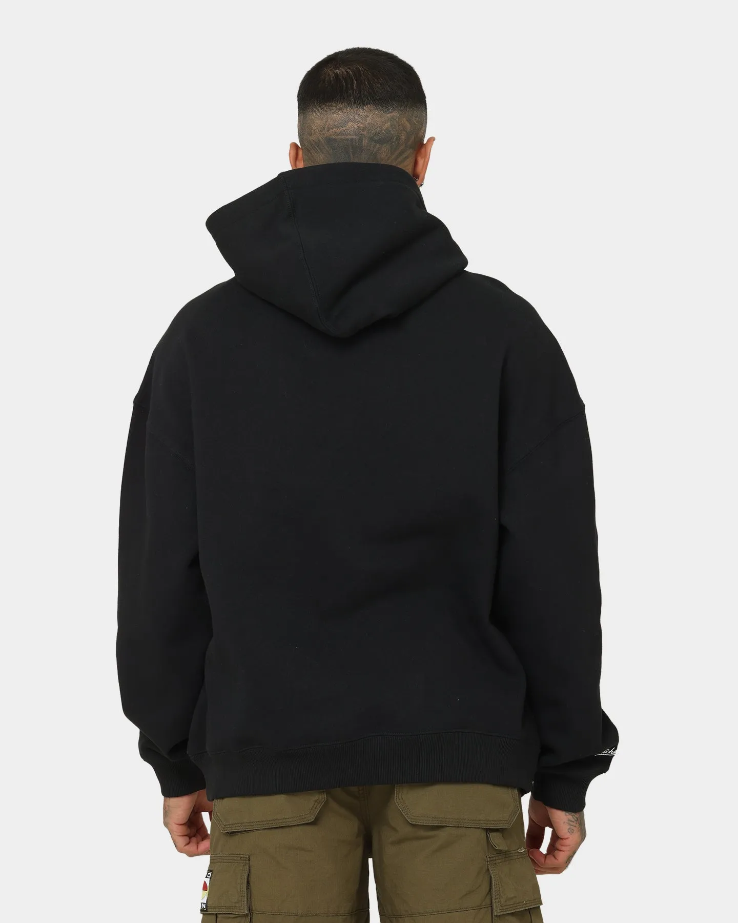 variety Noise Reducing Zippers Mitchell & Ness Los Angeles Rams Touchline Hoodie Faded Black