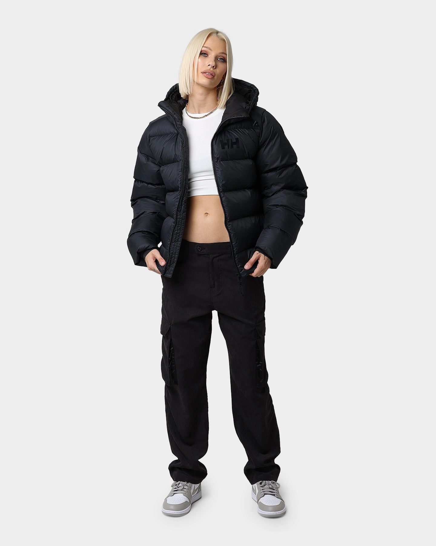 Helly Hansen Active Puffy Jacket 990 Black White Beauty