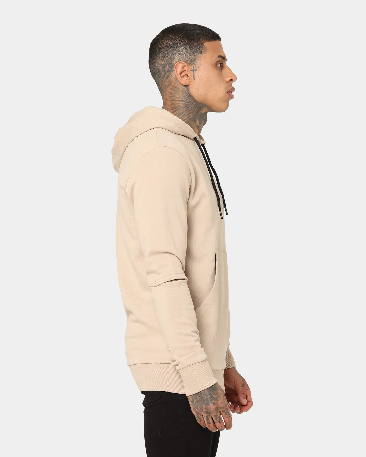 Saint Morta Gothica New Age Hoodie Stone/Black Multi Pocket nurses