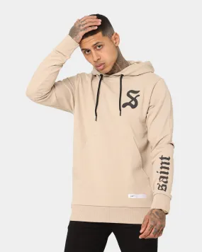 Temperature Regulating Fabric Saint Morta Gothica New Age Hoodie Stone/Black