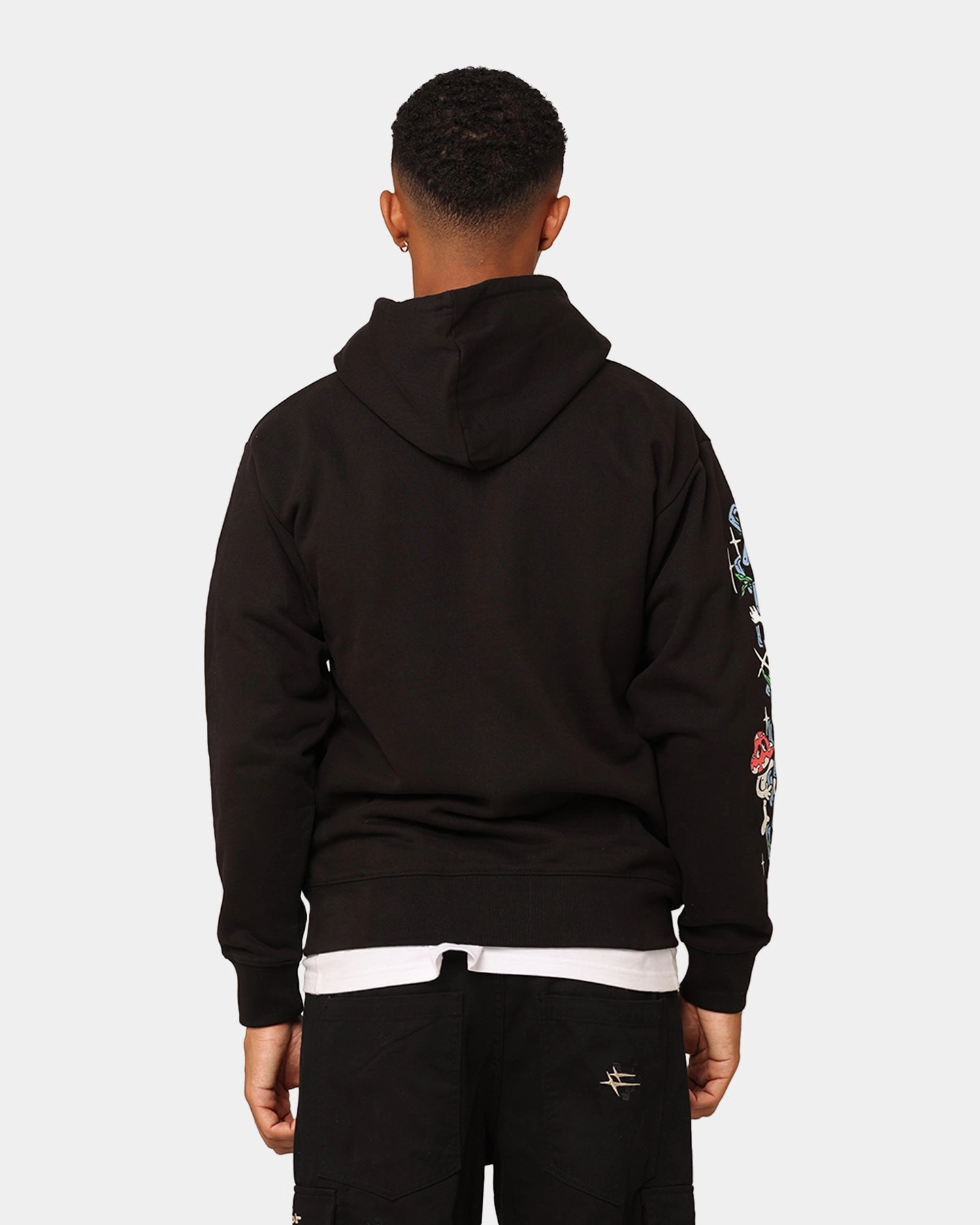 Trunk Market Fantasy Farm Pullover Hoodie Black