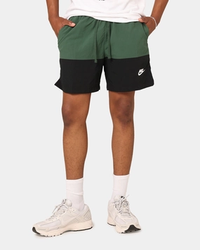 Nike Club  Woven Colour-Blocked Shorts Fir/Black/White cyclists