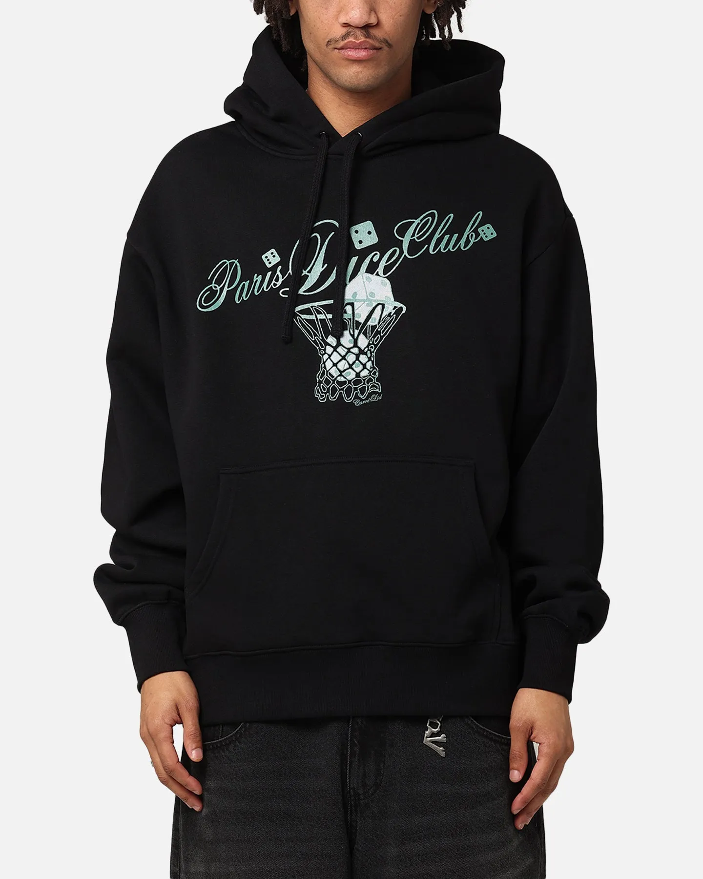 No Bulk Carre Hooper Hoodie Black