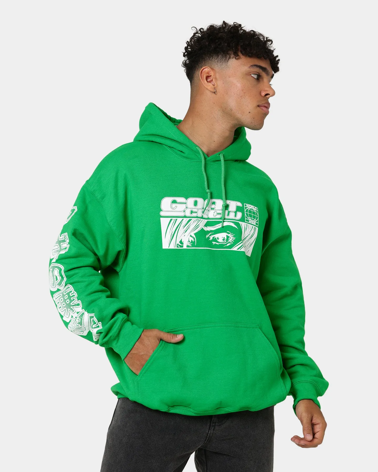 gardeners Goat Crew Harajuku Hoodie Green