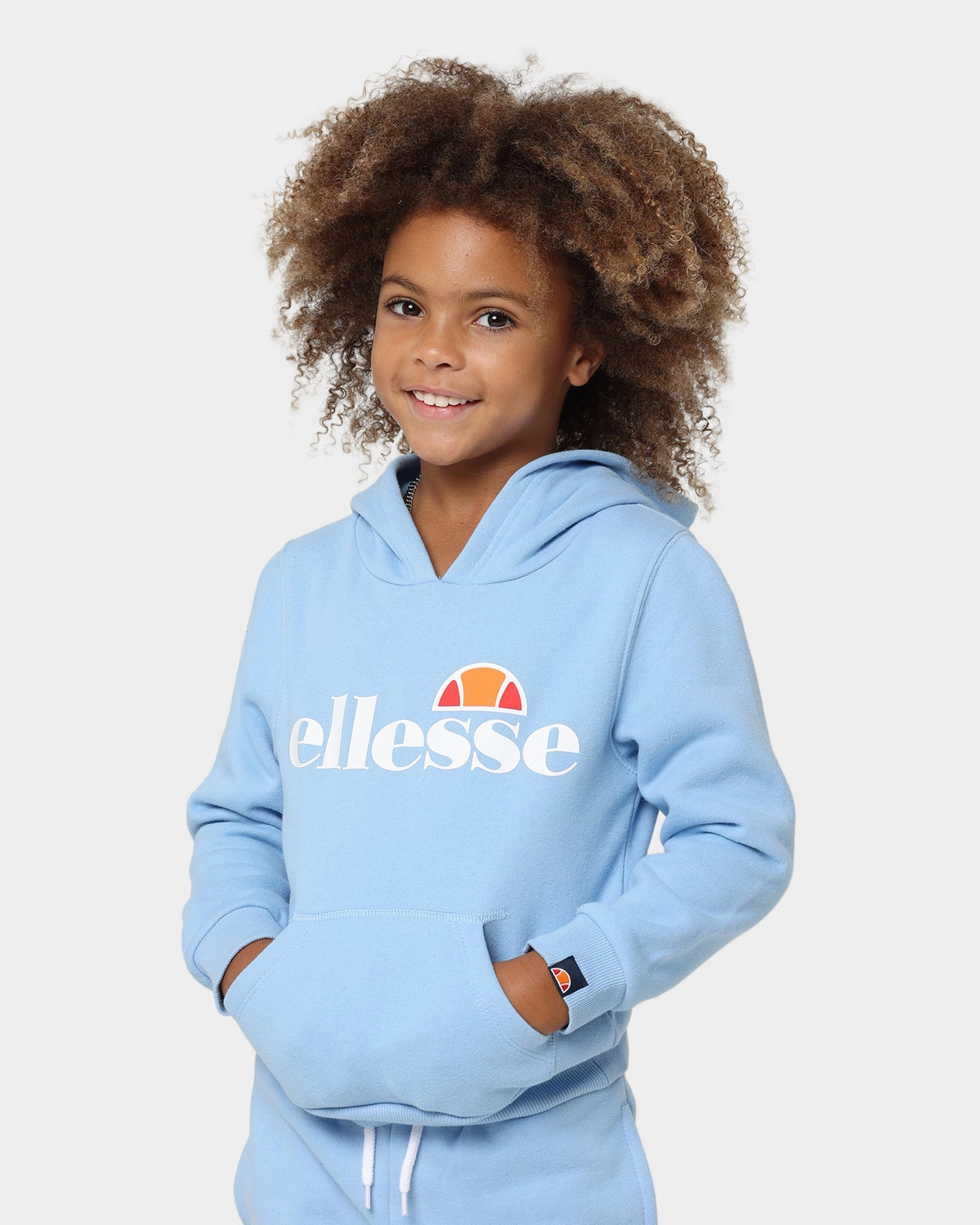 Softshell Outer Layer City Streets Ellesse Kids' Jero OH Hoodie Light Blue