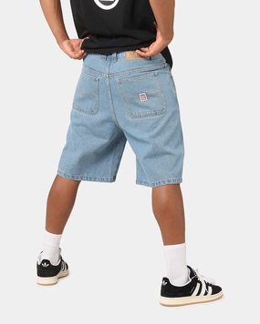 Run Ready S Double Denim Standard Shorts Mid Blue