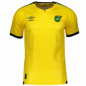 Jamaica national team Home soccer jersey 2021/22 - Umbro Skin-friendly Lotion