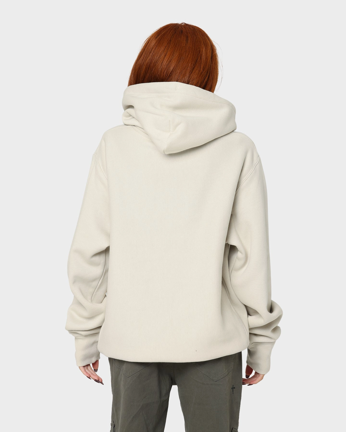 Champion Reverse Weave Small C Hoodie Pebblestone Choice