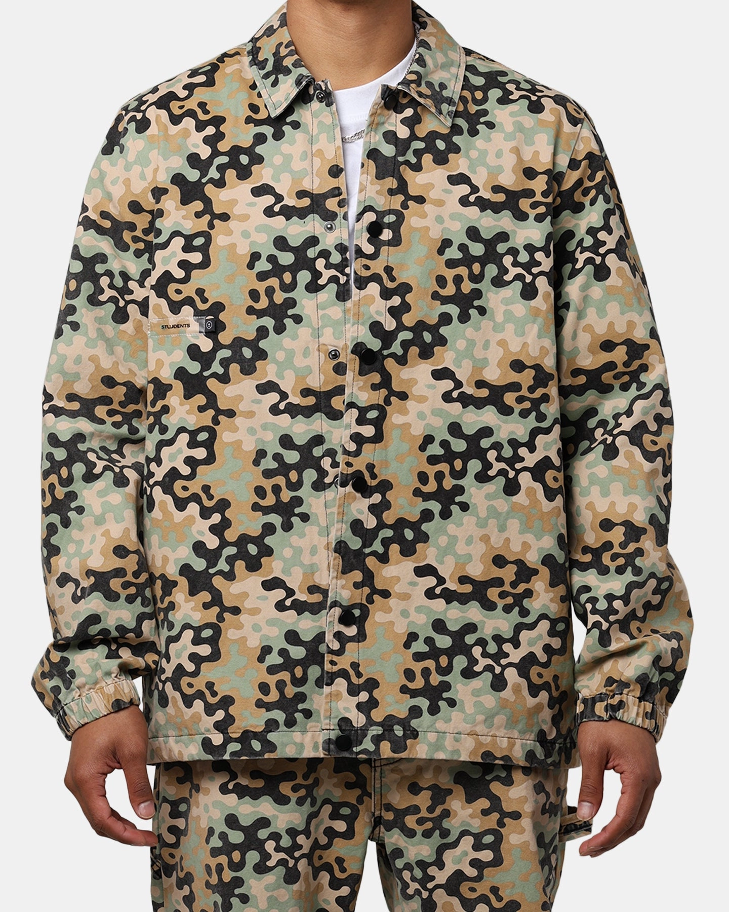 Students Golf Fletcher Camo Jacket Tan High - end Generation