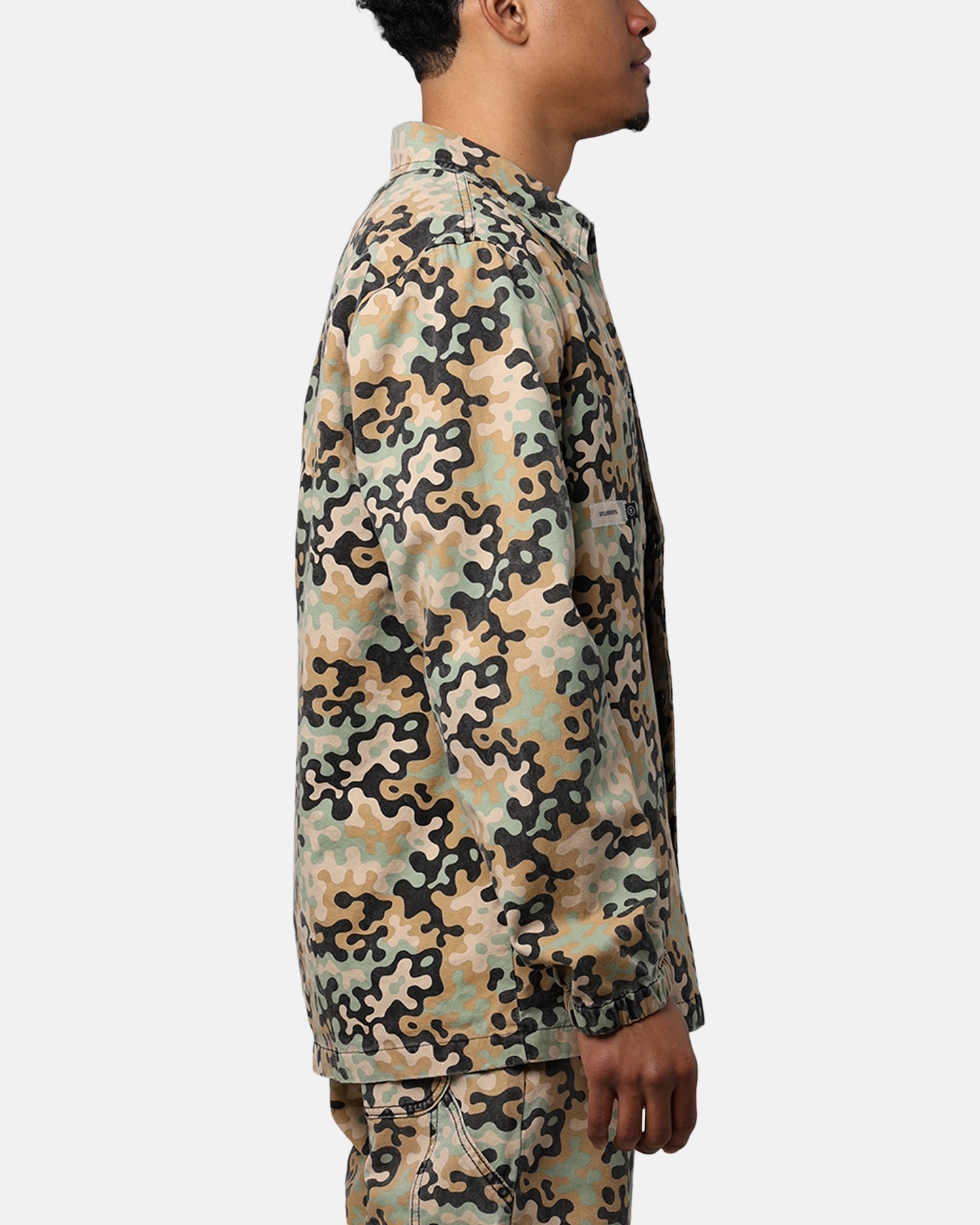 Students Golf Fletcher Camo Jacket Tan Winter Comfort