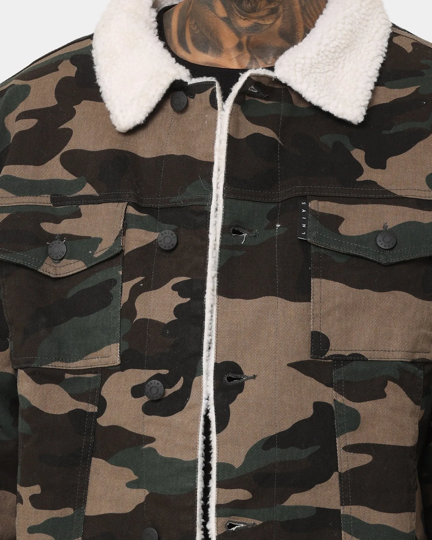 regular visibility Saint Morta Camo Sherpa Jacket Camo