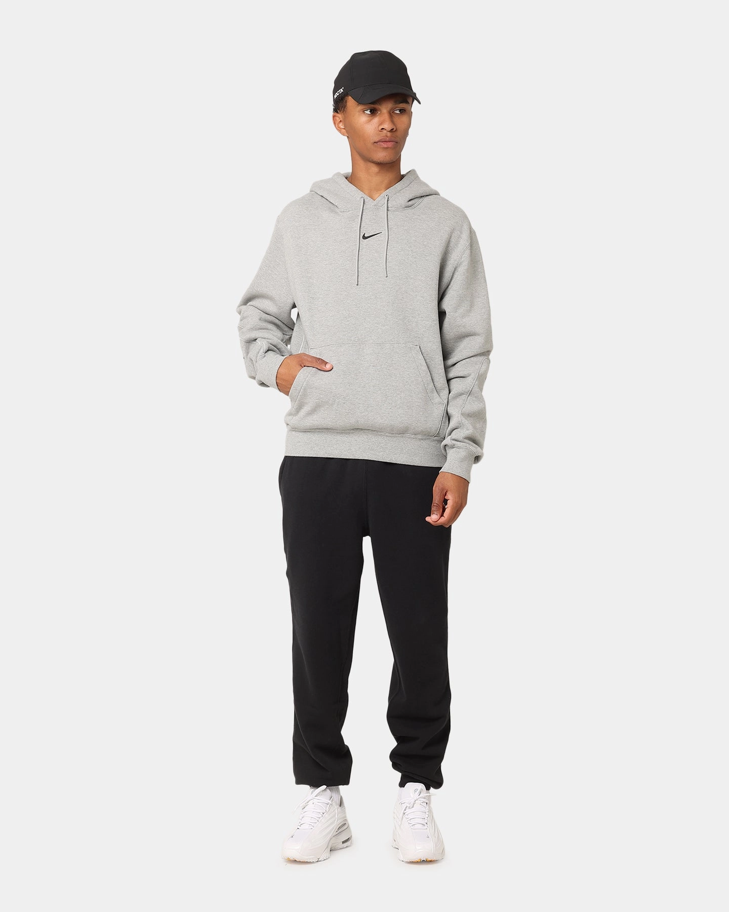 Shape Retention Street Ready Nike Nocta Fleece Hoodie Dark Grey Heather