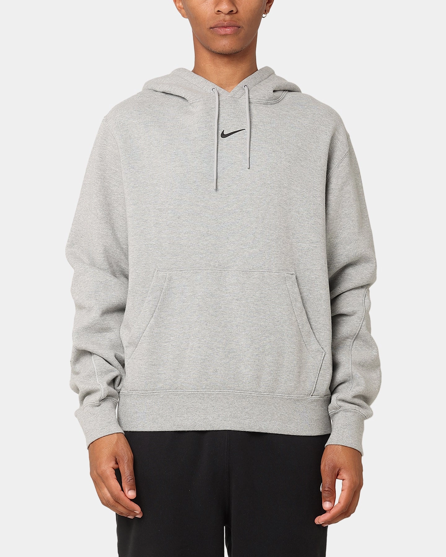 Nike Nocta Fleece Hoodie Dark Grey Heather Staycation Essential train journey