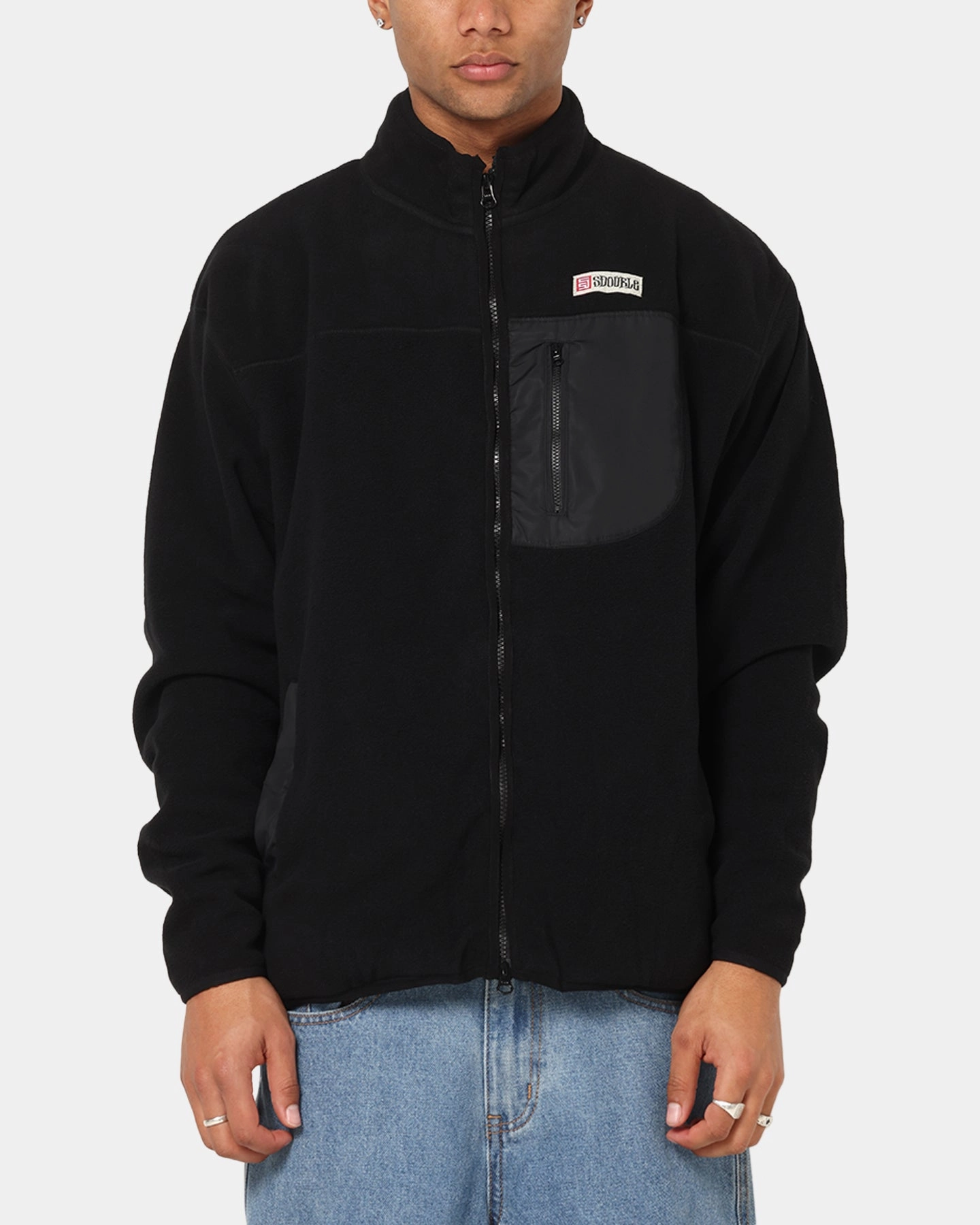 Layer Base S Double Polar Fleece Jacket Black