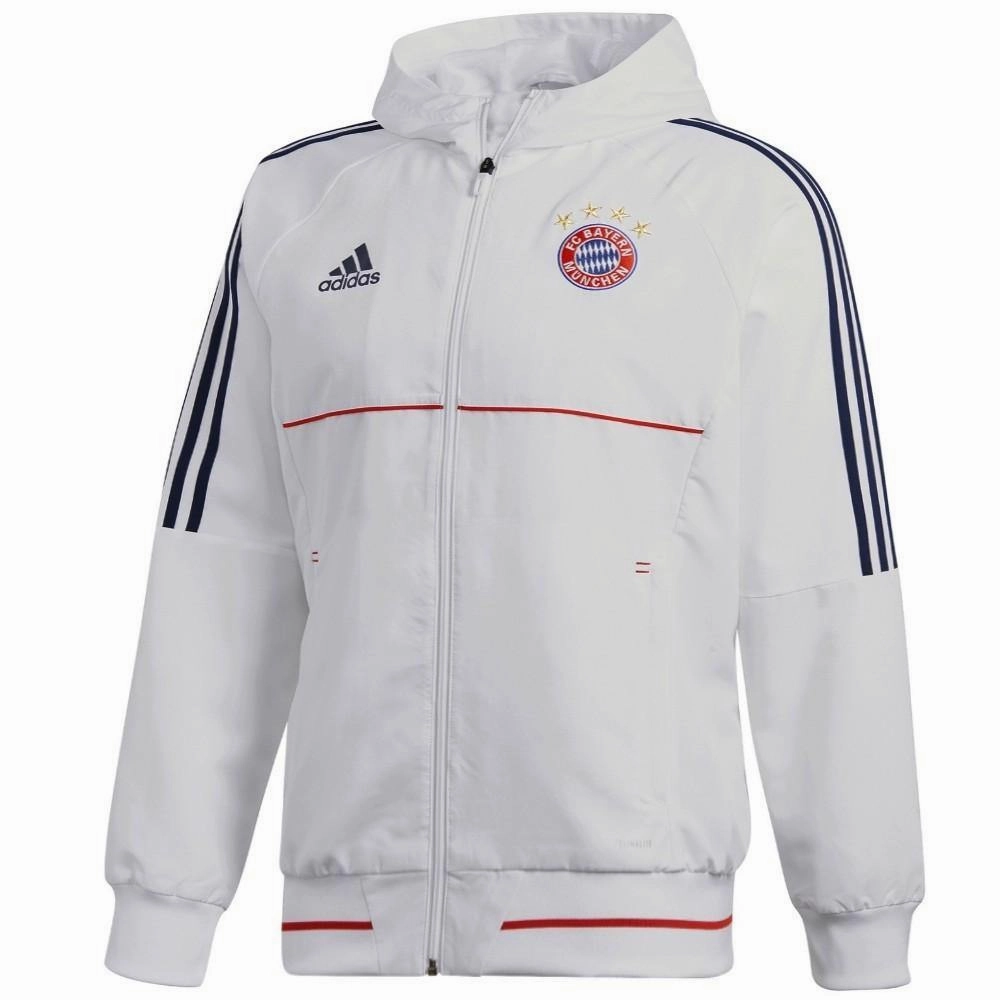 Multi Panel Breathable Design Bayern Munich Training Presentation Soccer Tracksuit 2018 - Adidas