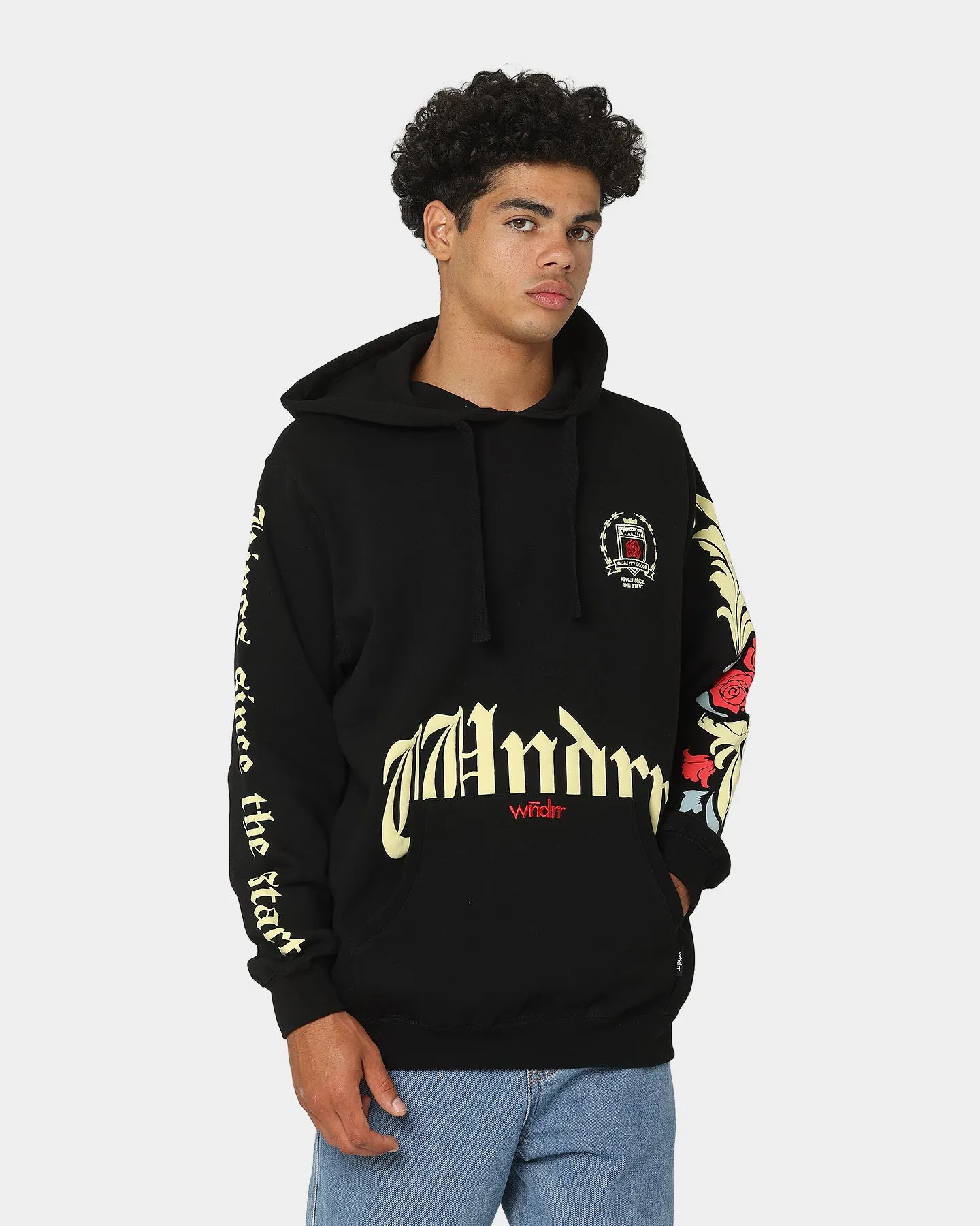 Love WNDRR Monarch Hoodie Black
