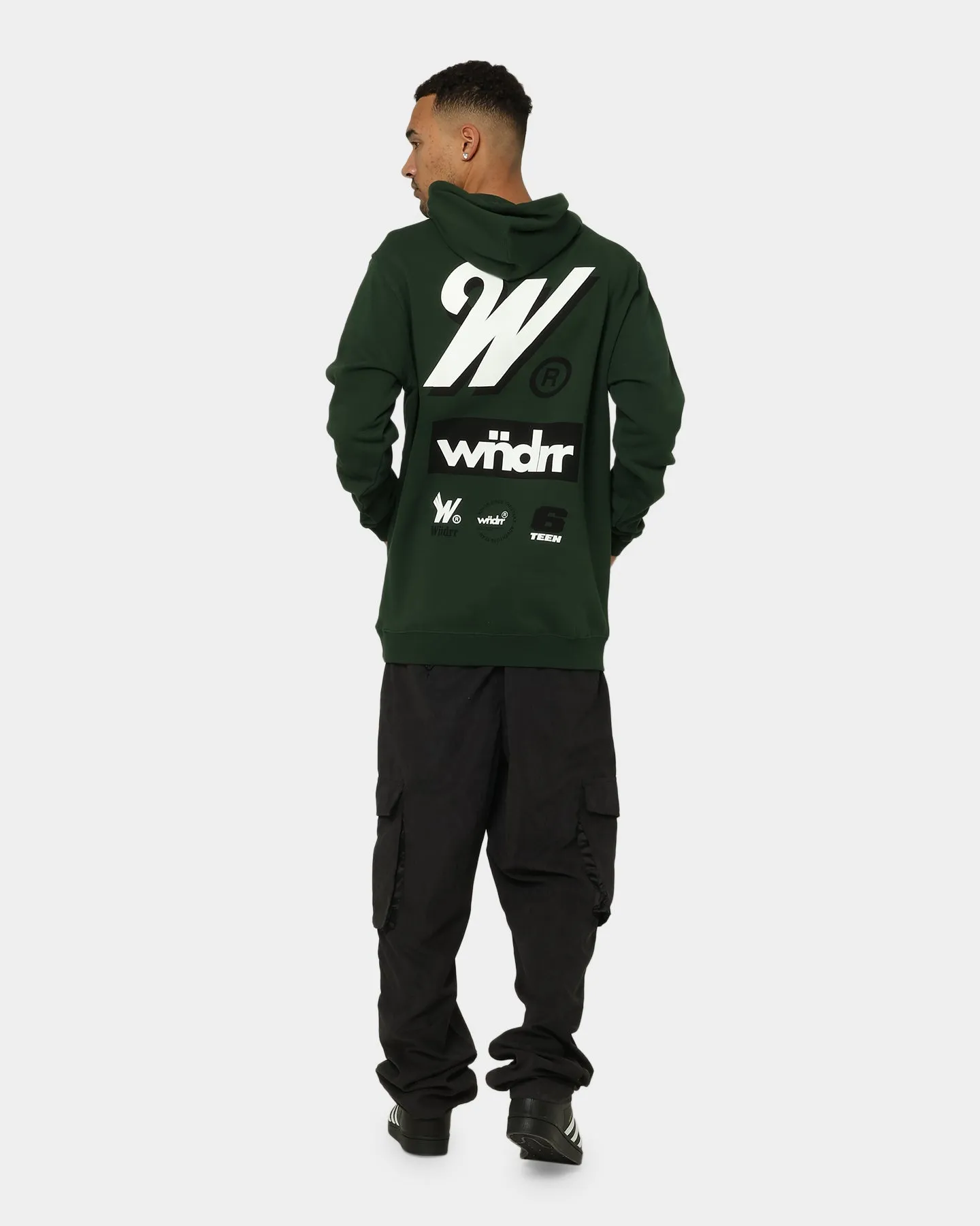 Minimize WNDRR Slender Hoodie Forest Green