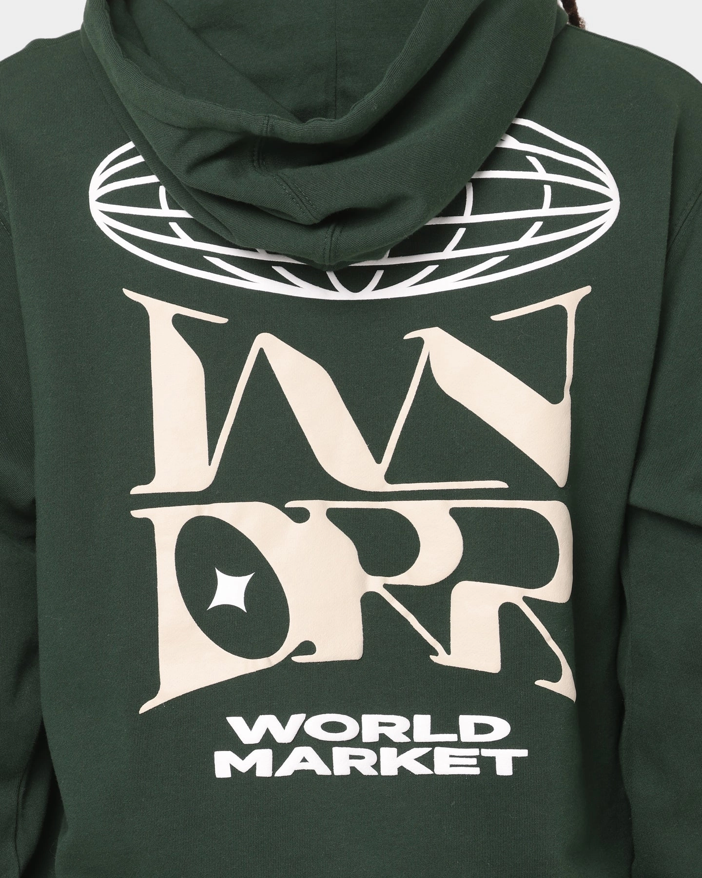 WNDRR Market Hoodie Forest Green Trail Style morning