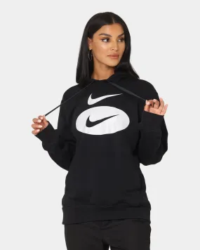 Folder Nike Swoosh League Fleece Pull Over Hoodie Black