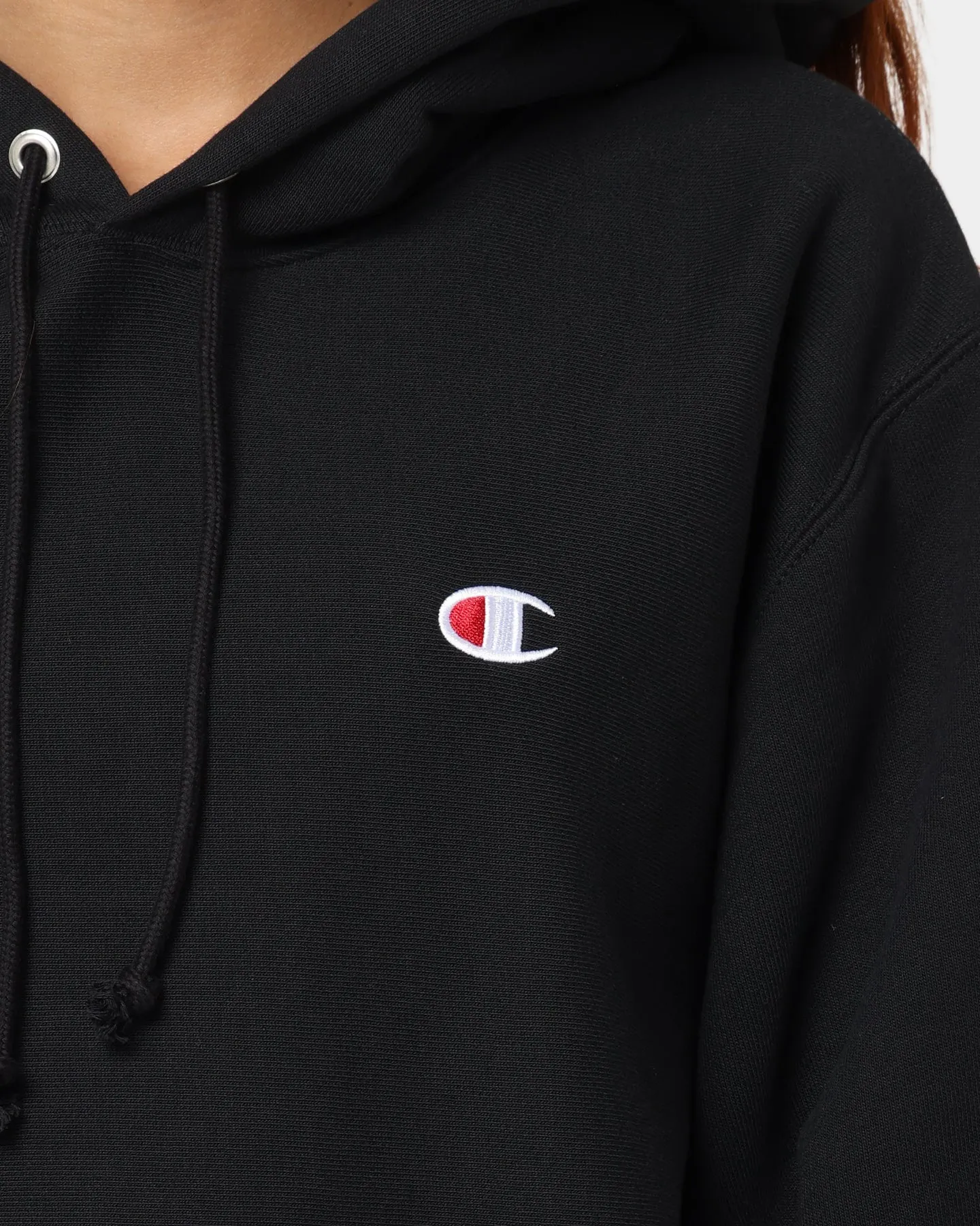 pilots Stroll Champion Reverse Weave Hoodie Black