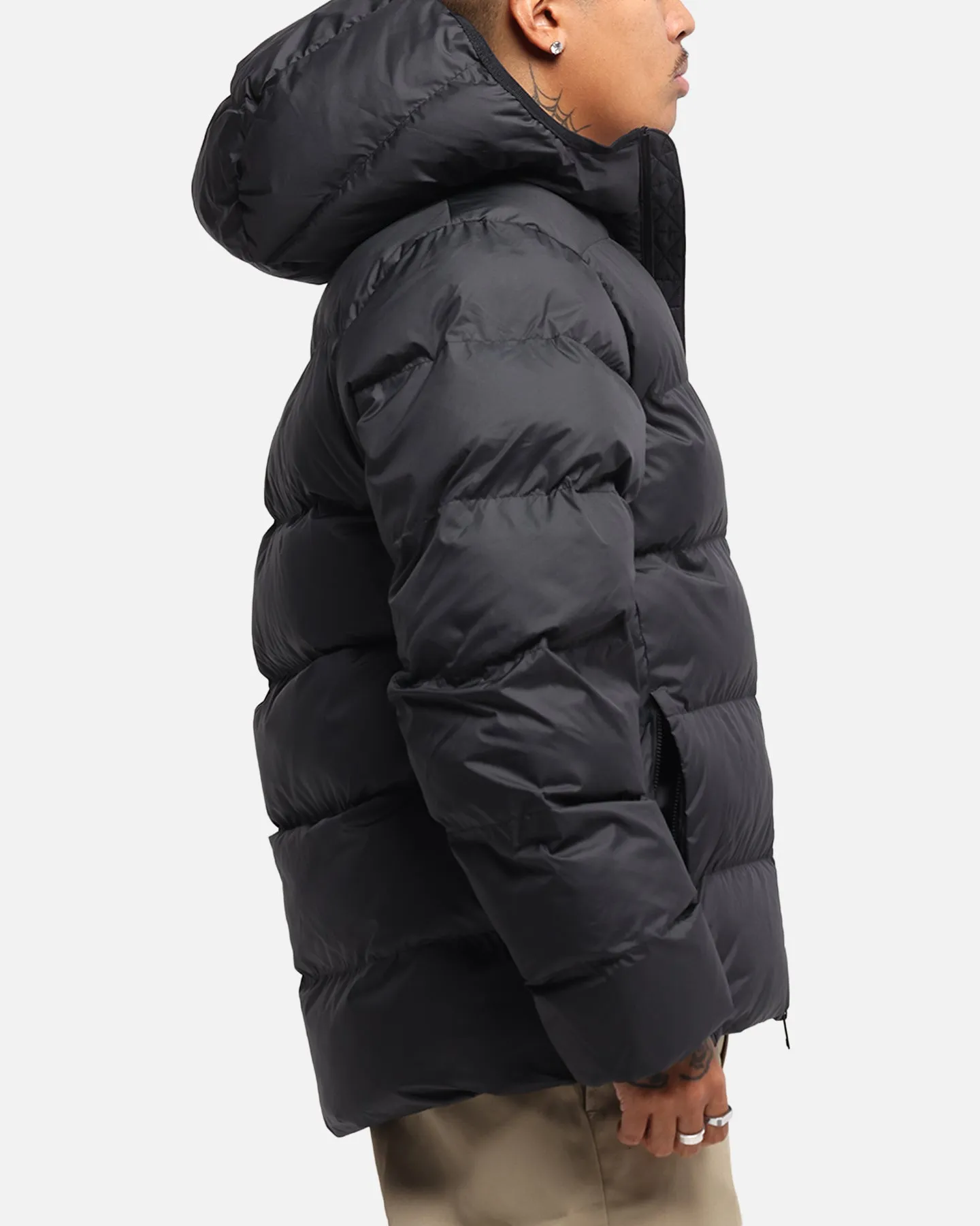 High-Tech Fabric Jordan Brooklyn Puffer Jacket Black