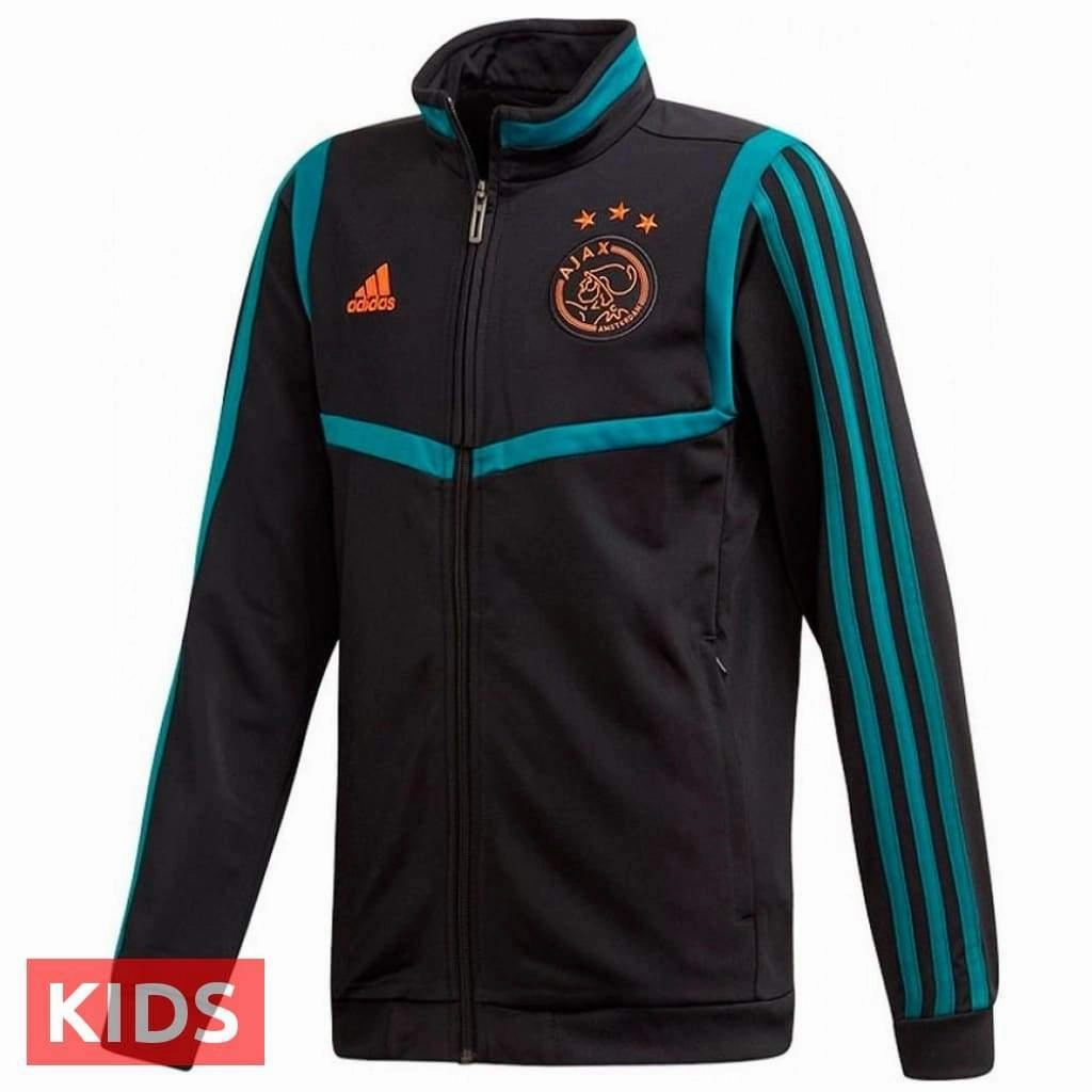 Kids - Ajax Amsterdam Training/Presentation Soccer Tracksuit 2019/20 - Adidas Sport-Ready Apparel