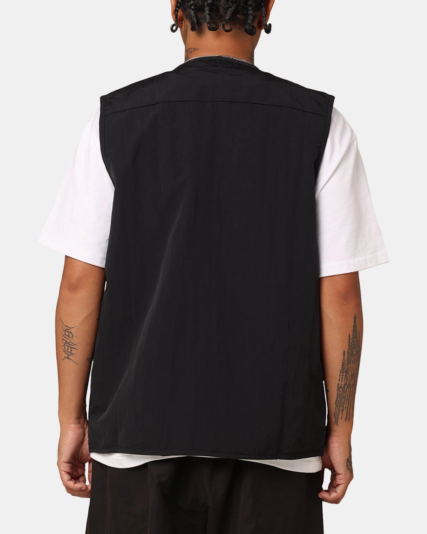 Dickies Angleton Utility Vest Black Trail Style Fashion Layer