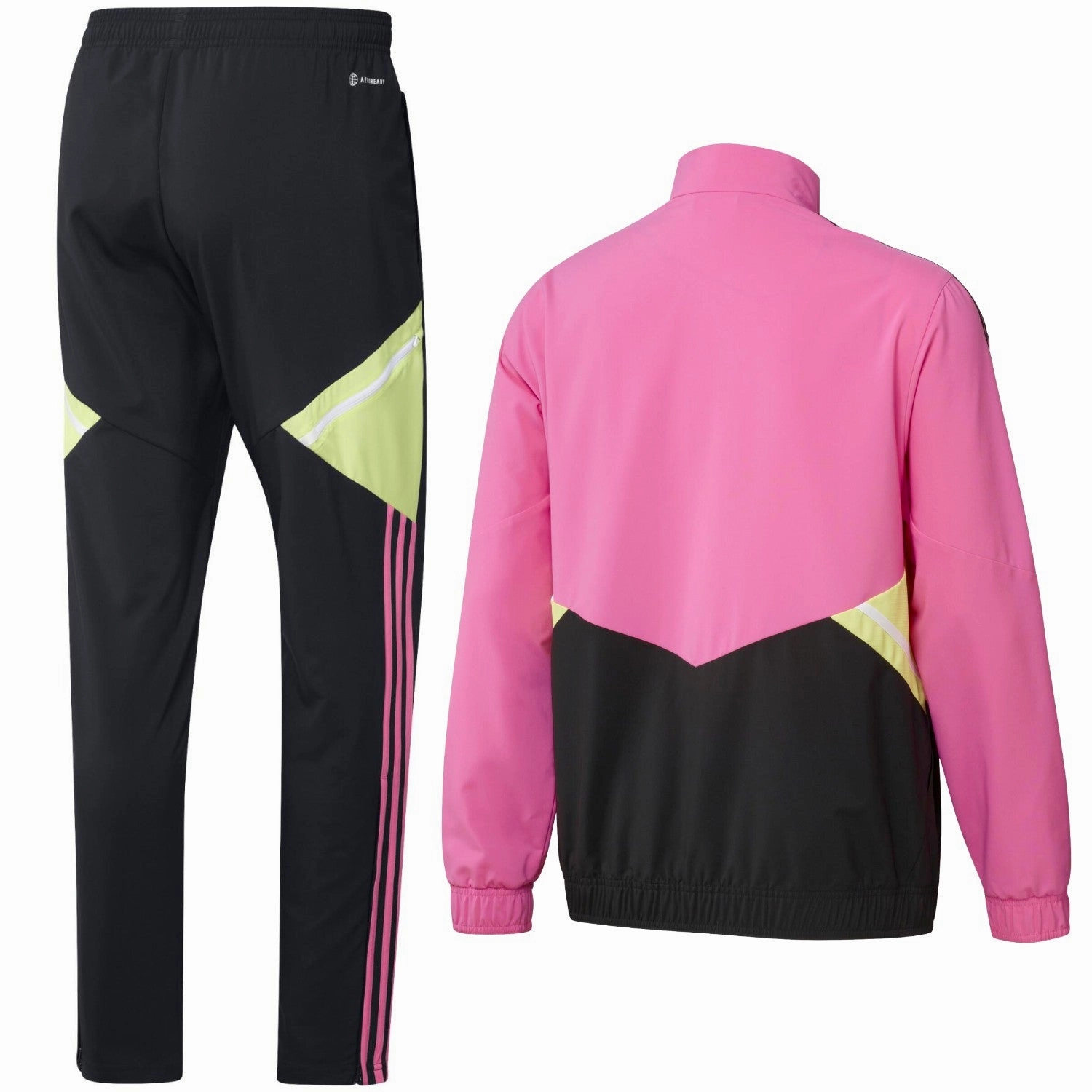 Juventus training presentation Soccer tracksuit 2023 - Adidas NonChafe Seams Button