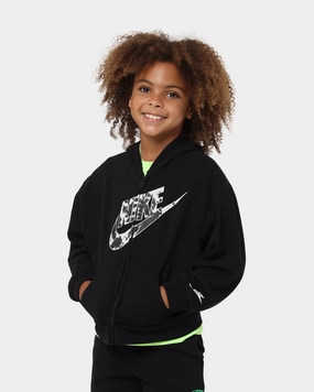 concert Nike Kids' Cloud Wash Full Zip Jacket Black