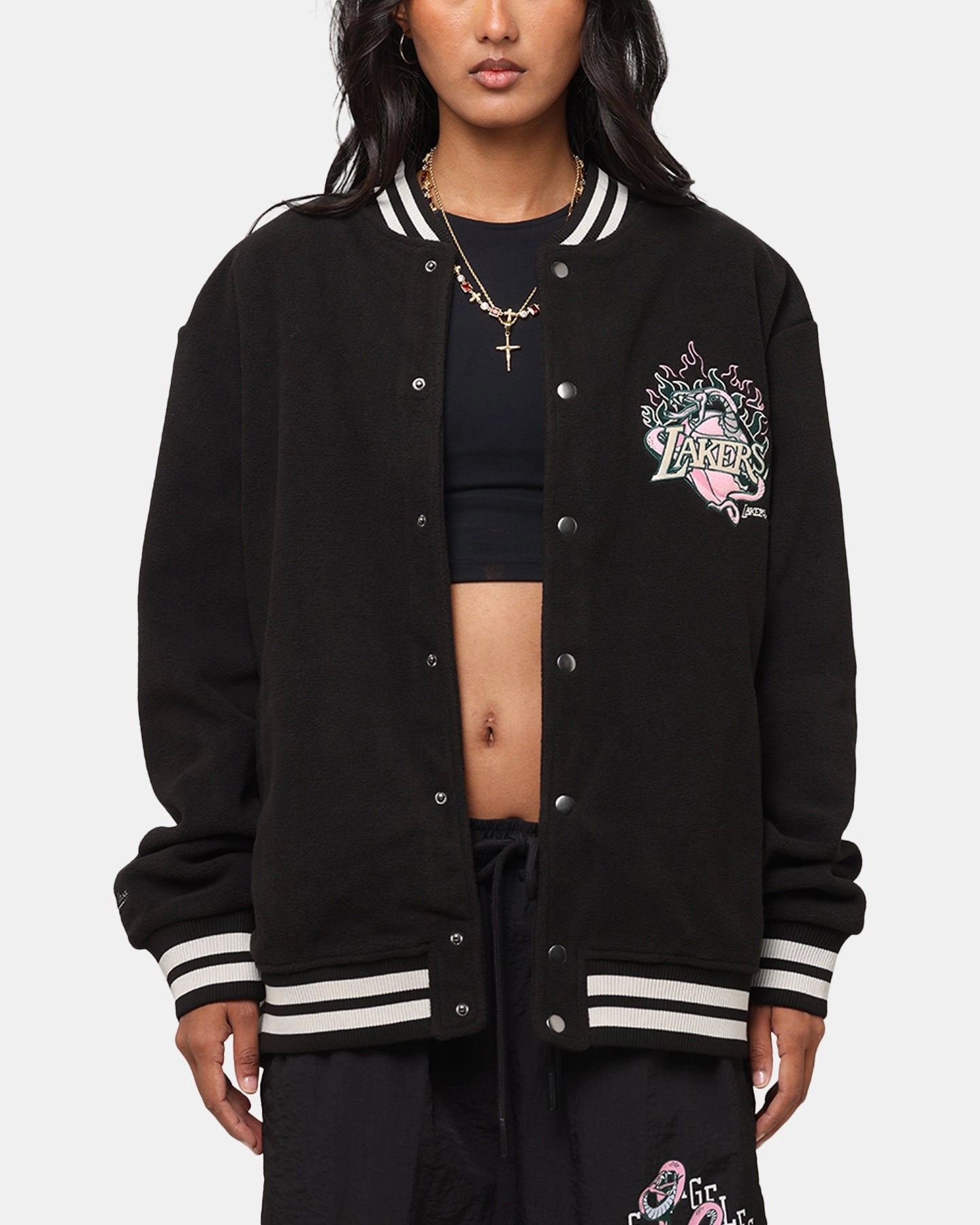 Everyday Comfort Mitchell & Ness Los Angeles Lakers Champions Jacket Black