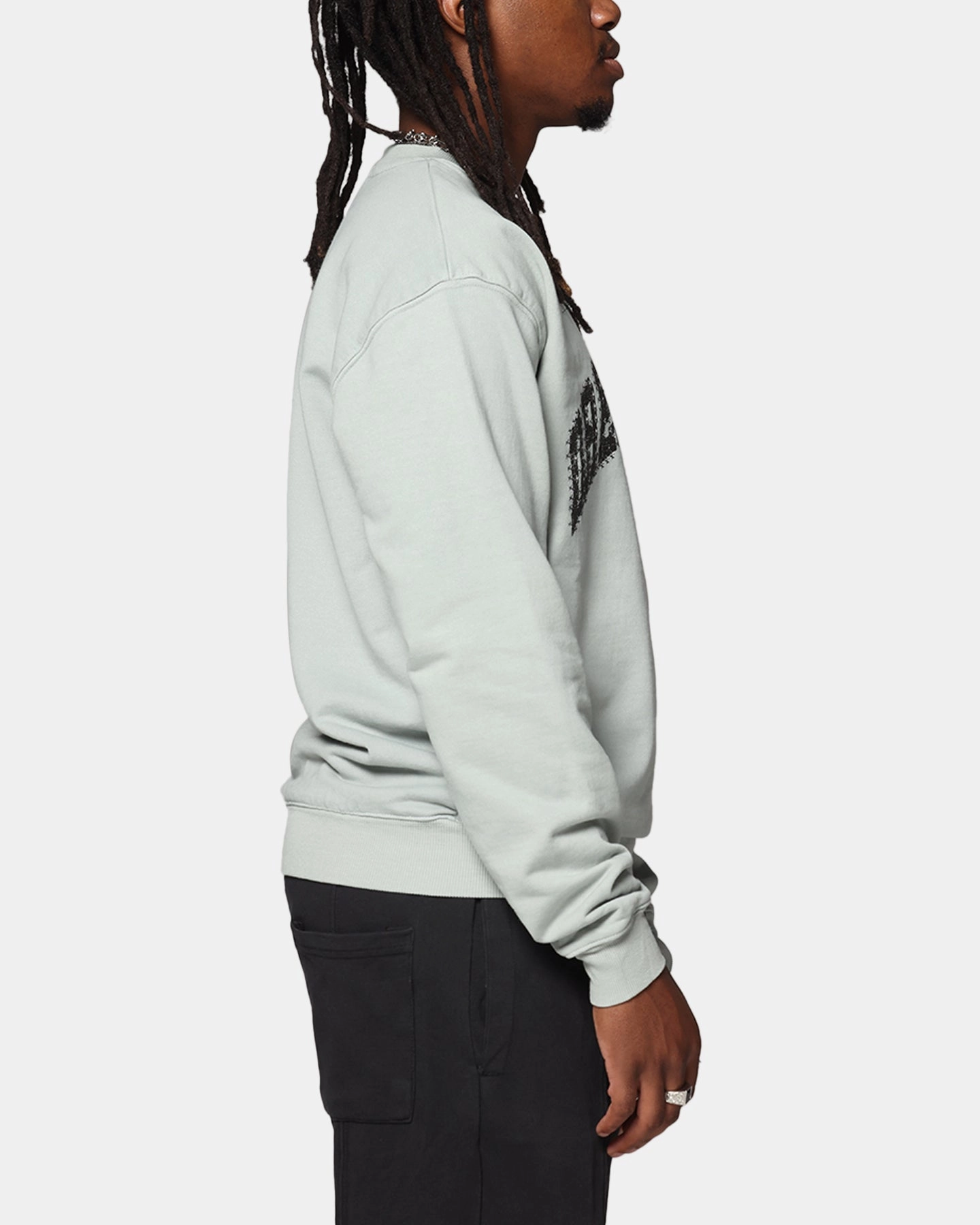 Casual Chic Dreamville Stars Crewneck Storm