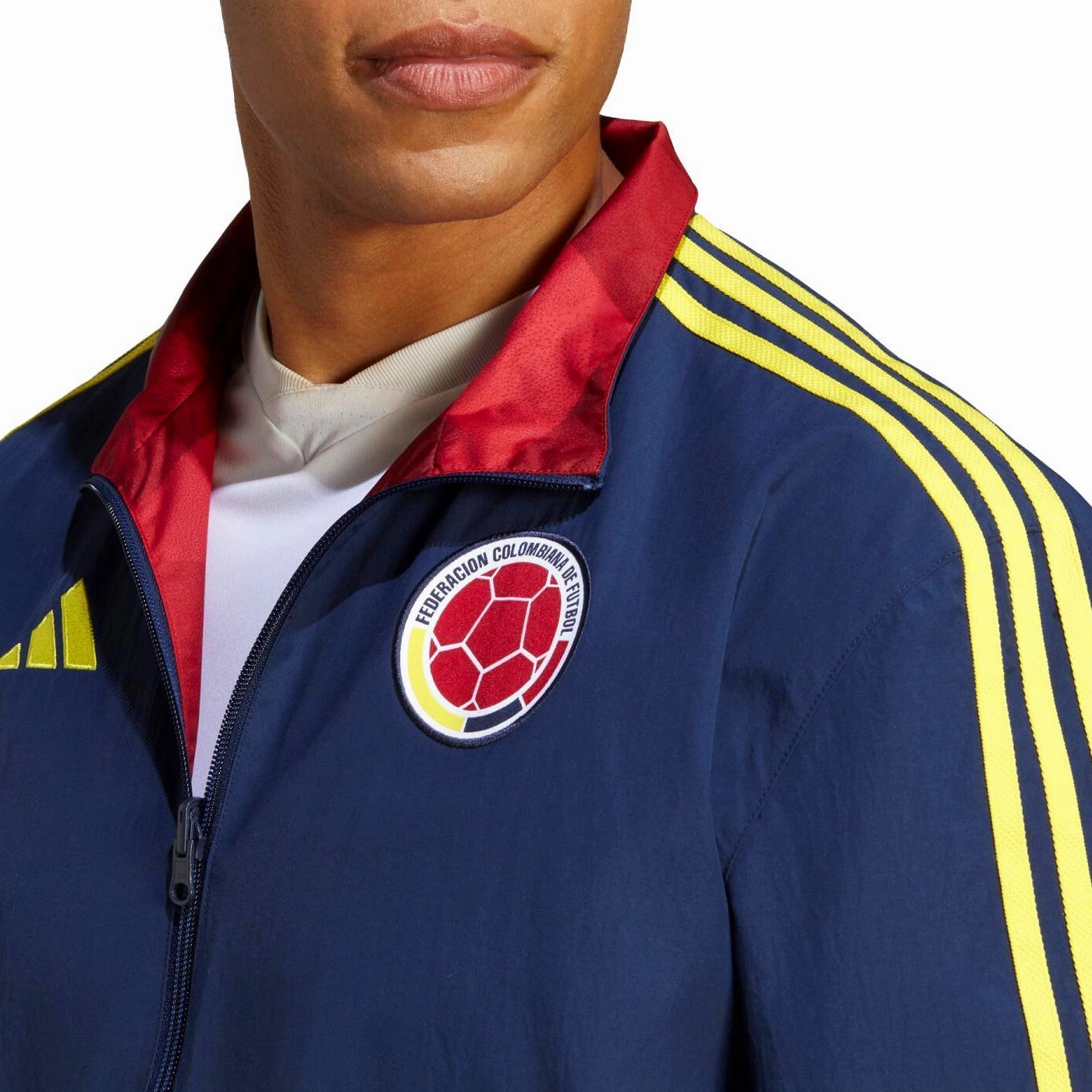 Colombia pre-match presentation Soccer jacket 2022/23 - Adidas AbrasionDefensePanels Generic options