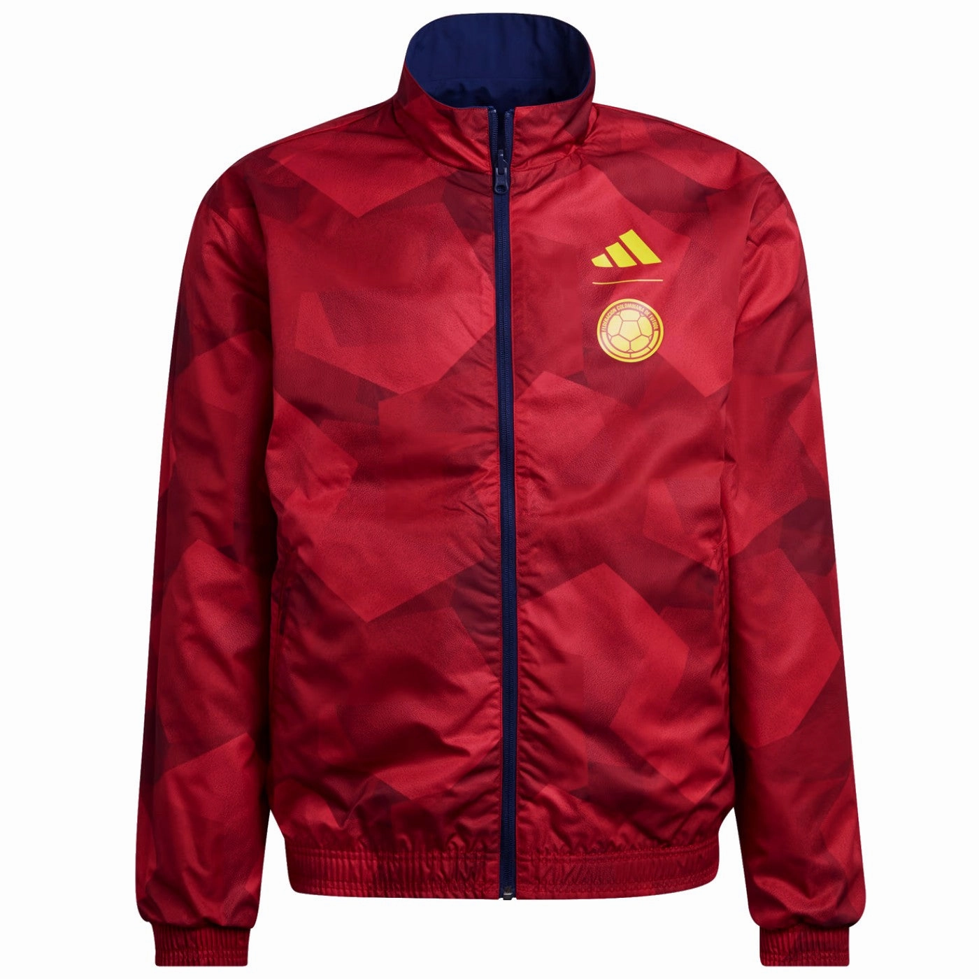 Indoor AntiSlip Grip Technology Colombia pre-match presentation Soccer jacket 2022/23 - Adidas