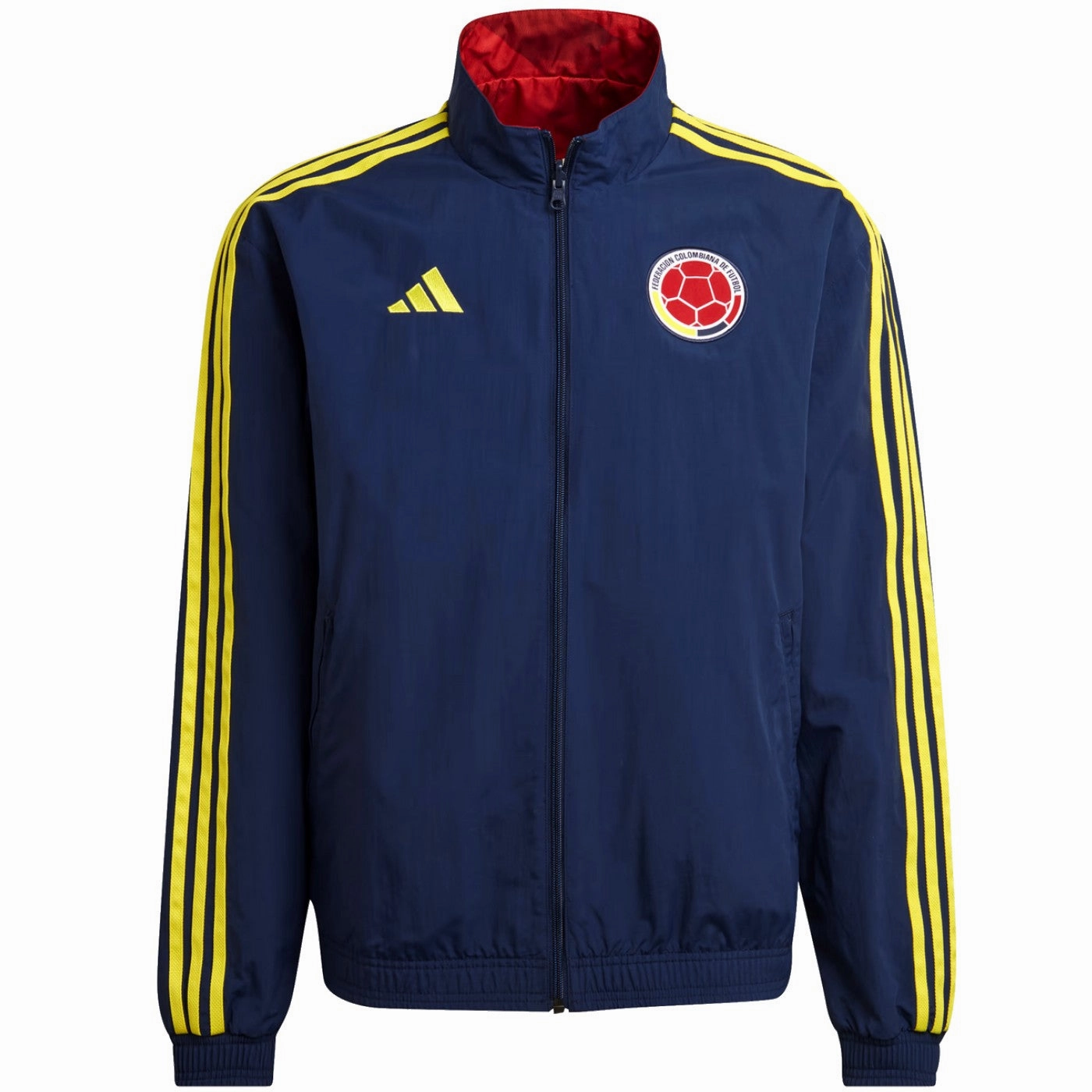 Colombia pre-match presentation Soccer jacket 2022/23 - Adidas ElasticCuffs