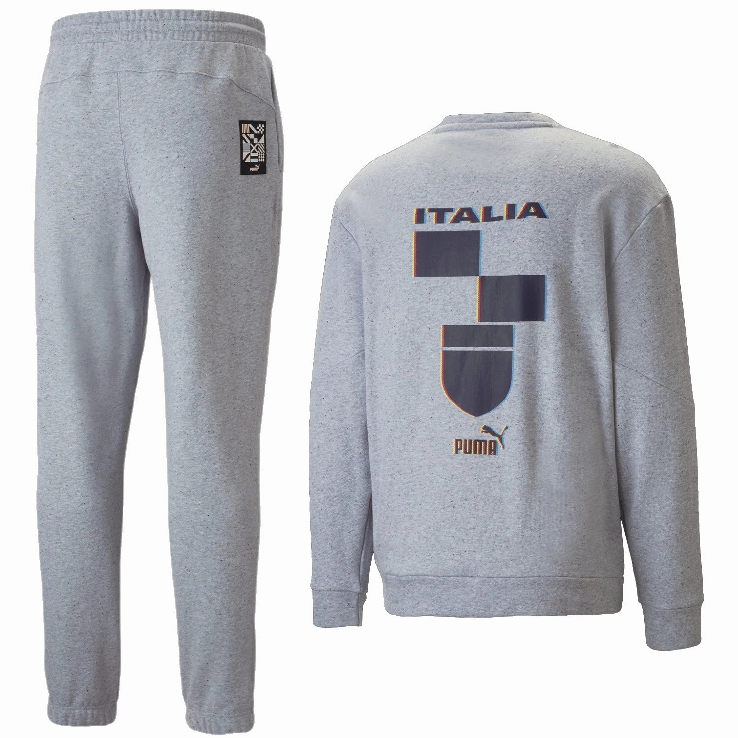 TemperatureRegulating Fabric guarantee Italy light grey Casual Fans presentation sweat tracksuit 2022/23 - Puma