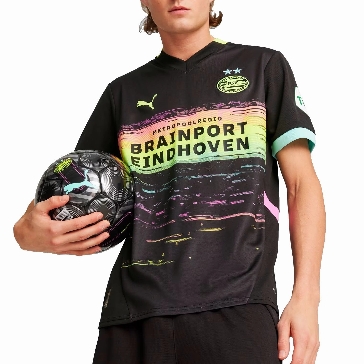 PSV Eindhoven Away soccer jersey 2024/25 - Puma branding venue