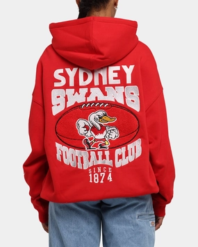 variety Mitchell & Ness Sydney Swans Team Hoodie Red
