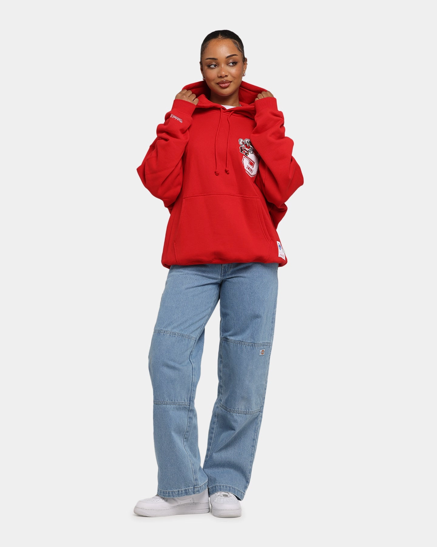 Mitchell & Ness Sydney Swans Team Hoodie Red Chic Look