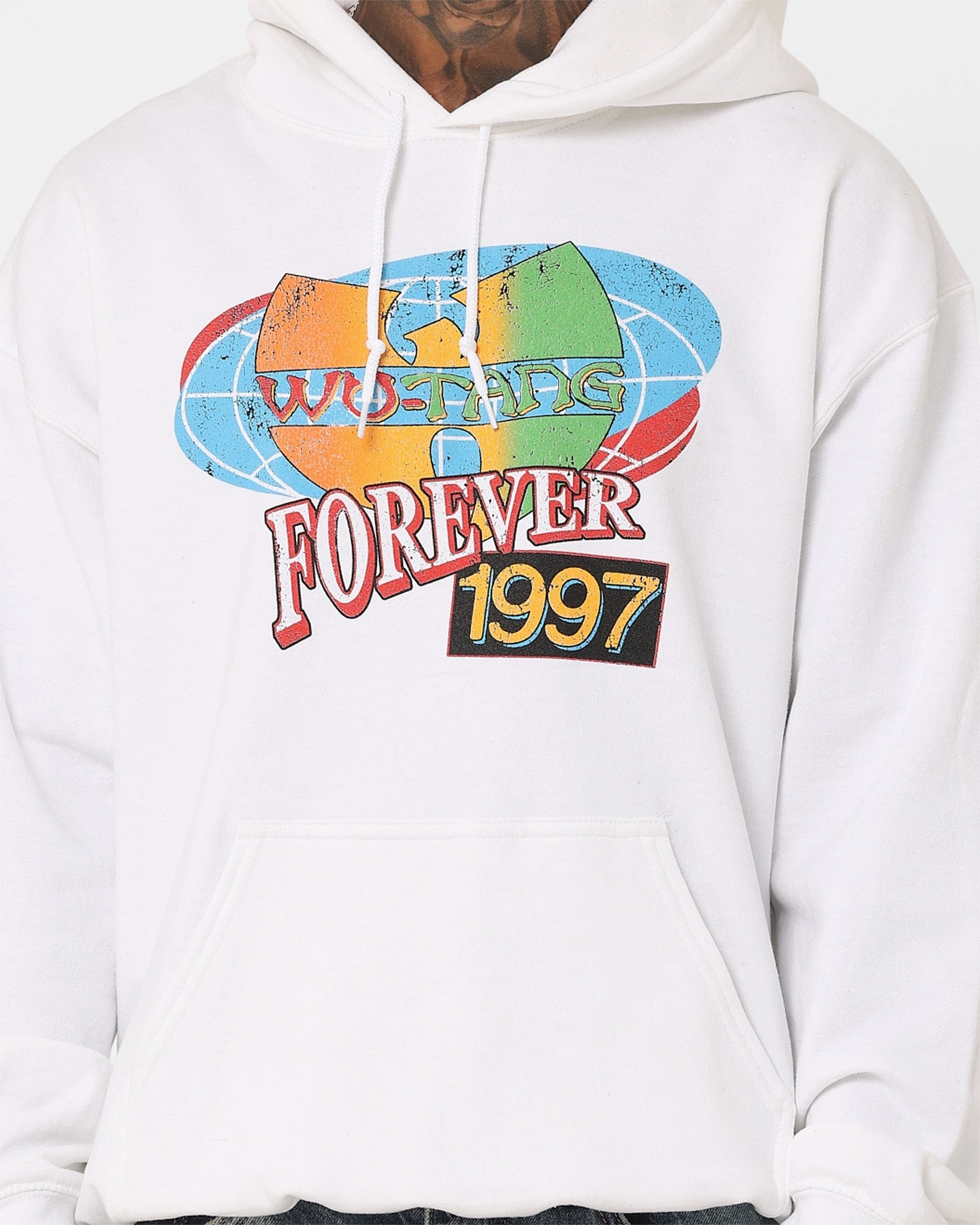 Participate Wu Tang Brand Limited Forever 1997 Hoodie White