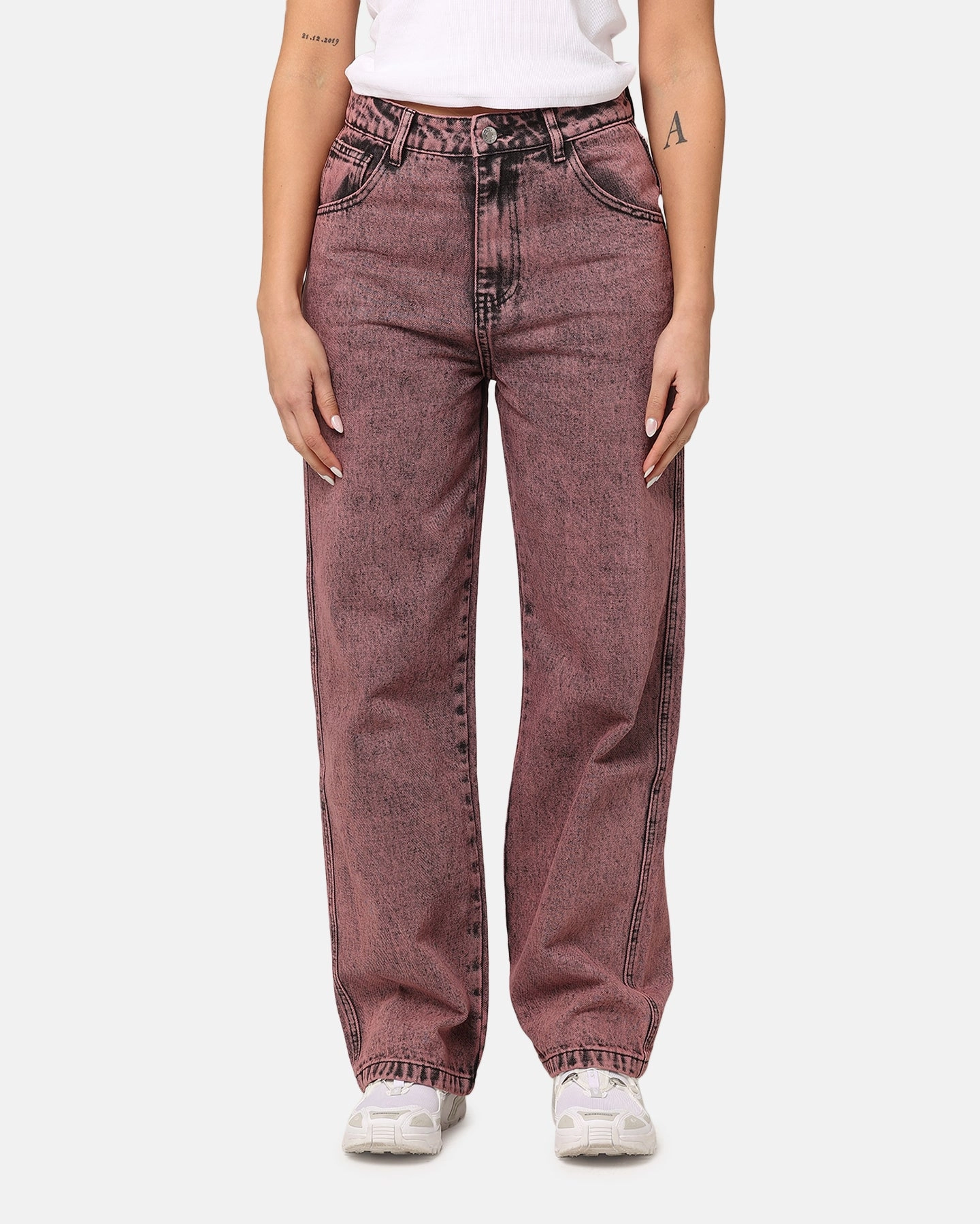 X-Girl Women's Gordon Jeans Washed Black All Size Fit