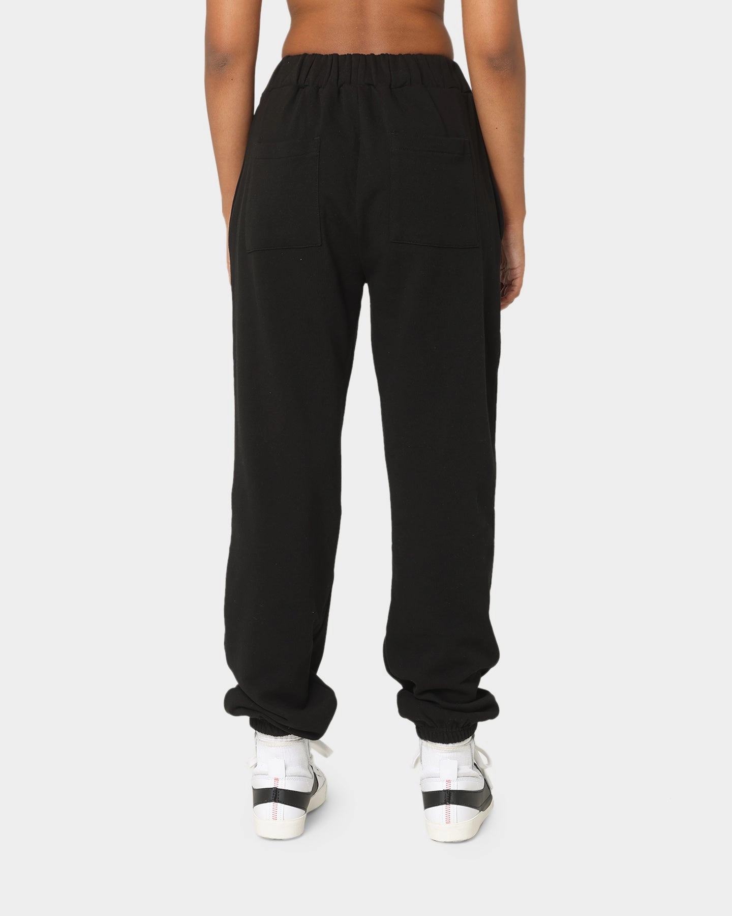 Low Profile Design Functional Layer X-Girl Women's Mills Logo Track Pants Black