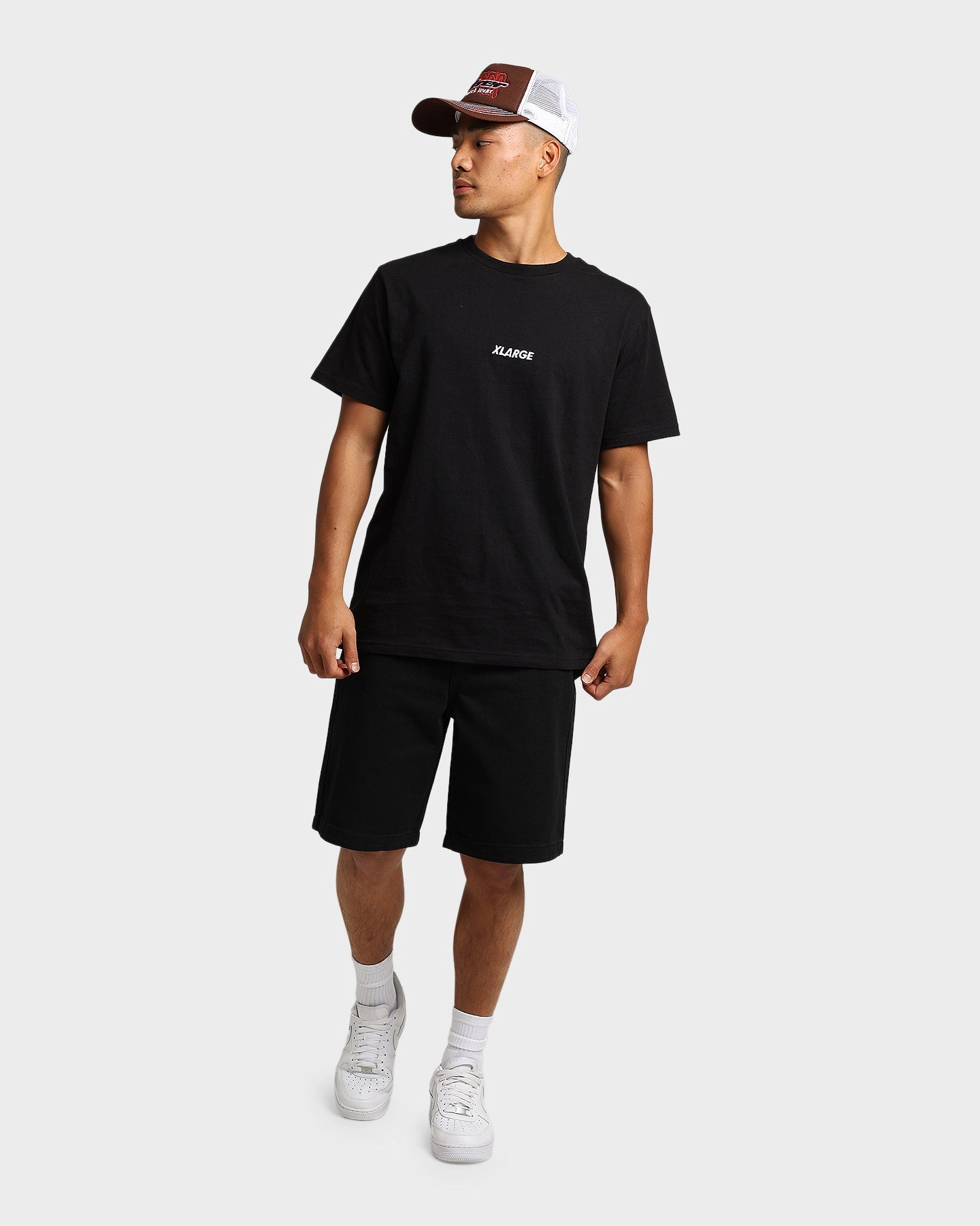 X-Large Bull Denim 91 Shorts Black Denim Office Wear