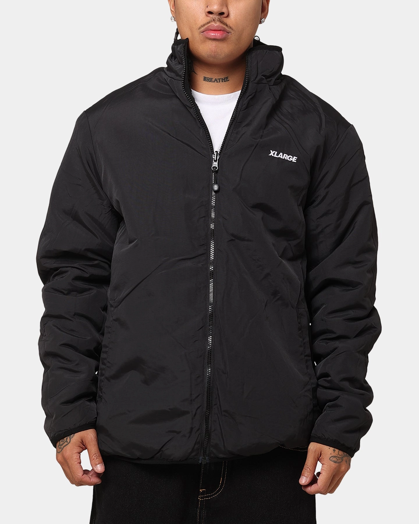 X-Large Fire Dice Reversible Sherpa Jacket Black Practical Layer