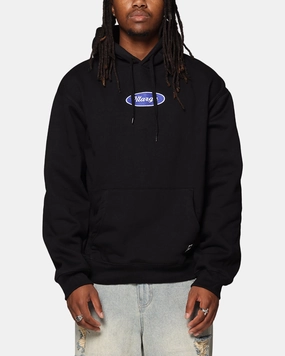 Timeless Street Parade wear X-Large Oval Script Hoodie Black